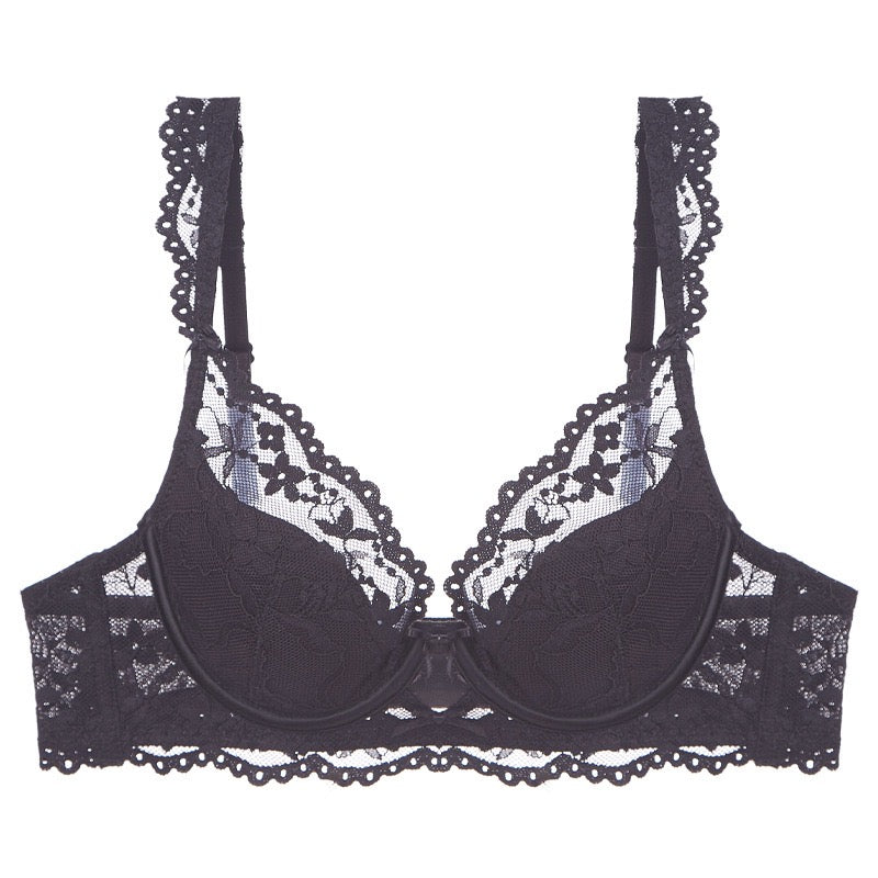 Lace Embroidered Bra