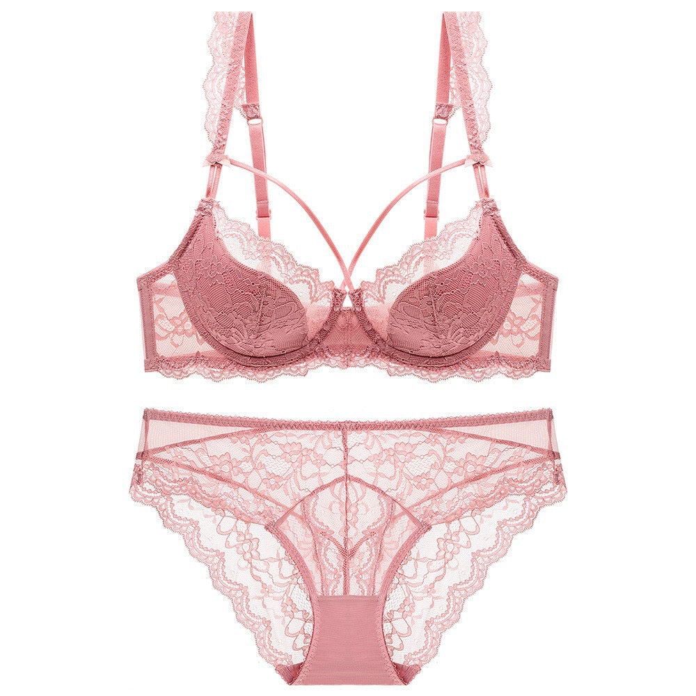 Lace Embroidered Bra