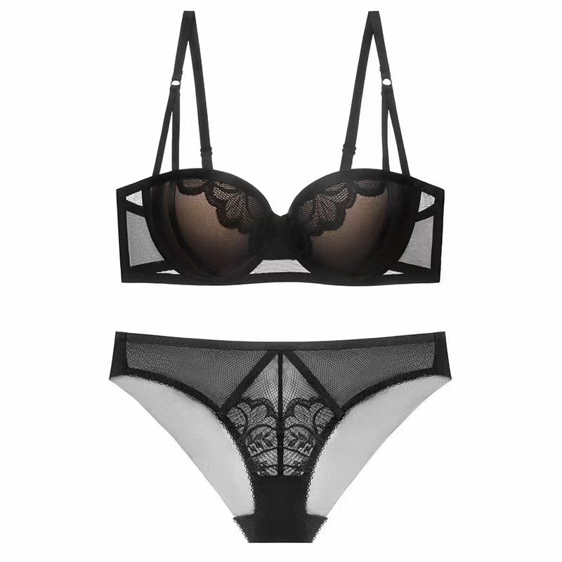 Lace Embroidered Bra