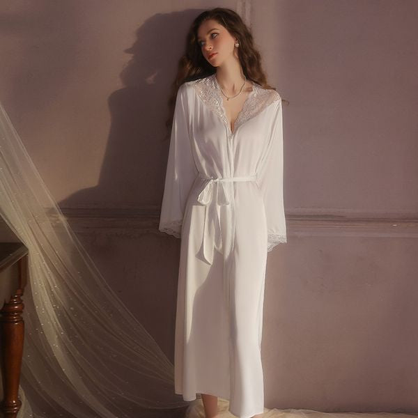 Long Silky Strap nightgown