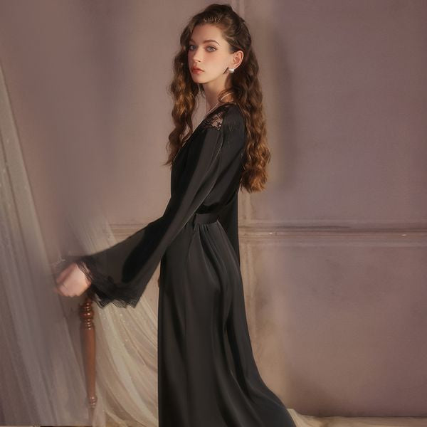 Long Silky Strap nightgown