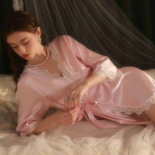 New Silky Robe