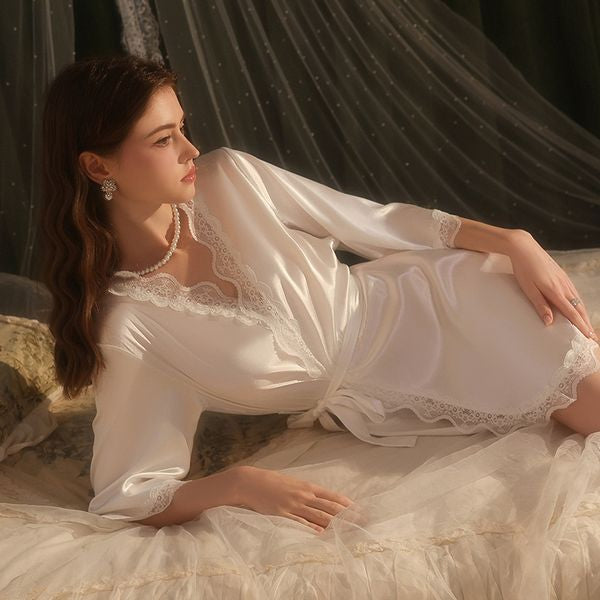 New Silky Robe