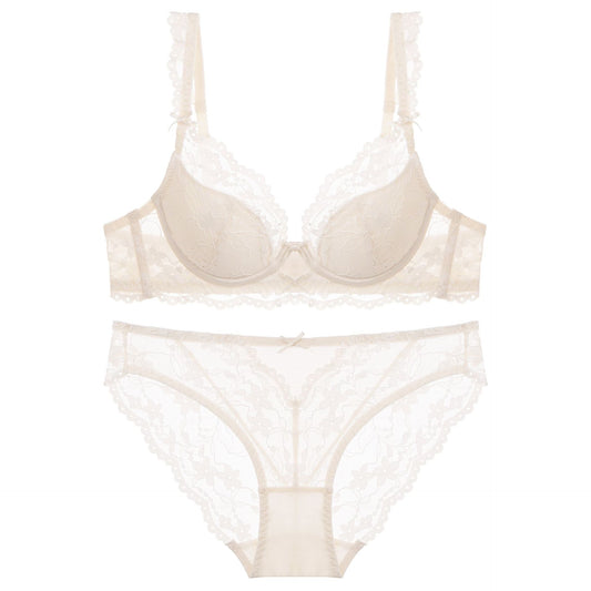 Lace Embroidered Bra