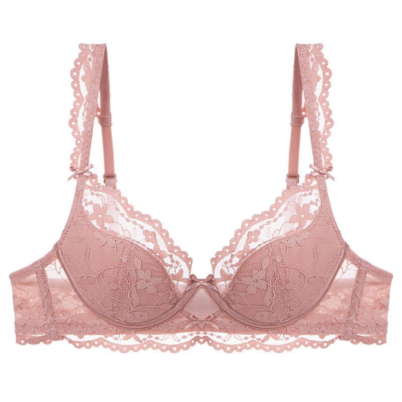 Lace Embroidered Bra