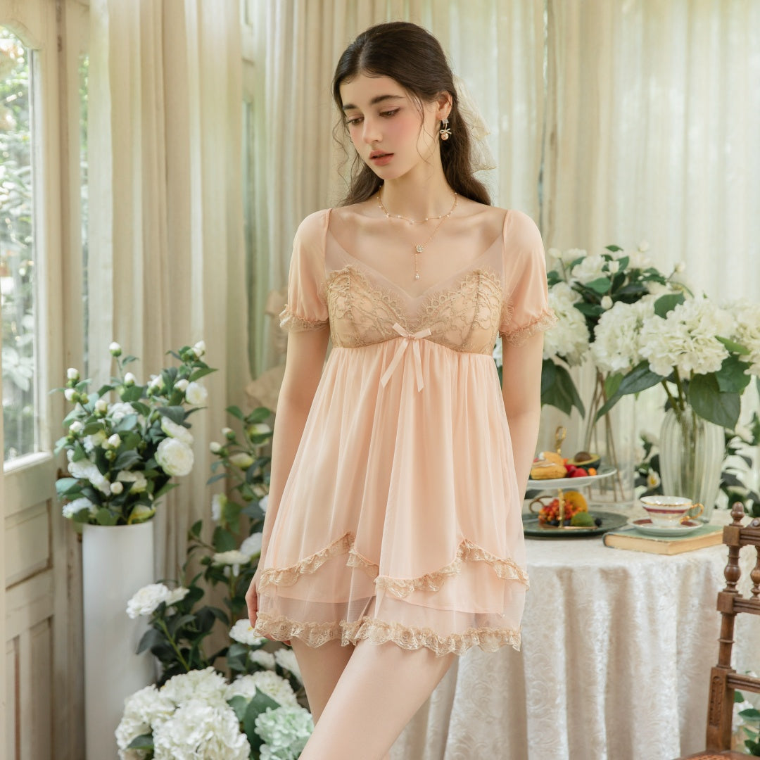 Lace Babydoll Dress 202609
