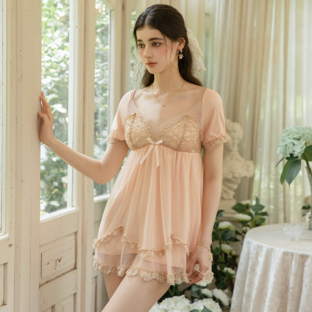 Lace Babydoll Dress 202609