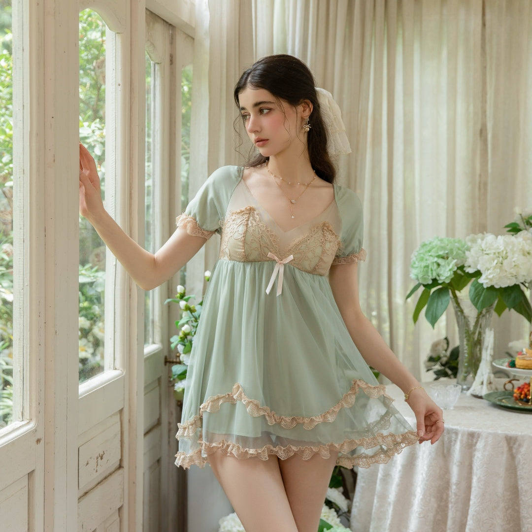 Lace Babydoll Dress 202609