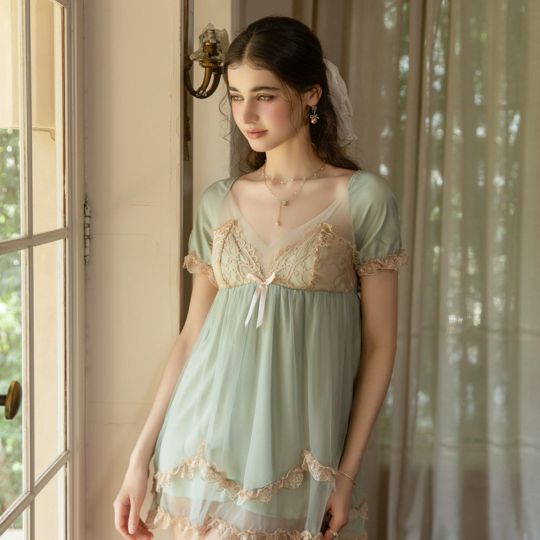 Lace Babydoll Dress 202609