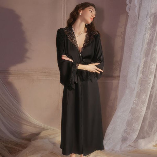 Long Silky Strap nightgown
