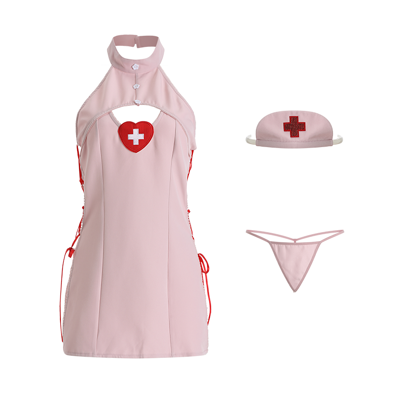 2024 New Uniform Temptation Hot Sexy Cute Nurse Suit-1630